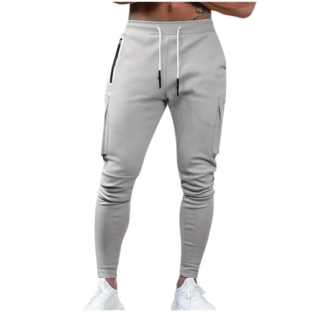 Pantalones hombre, мужские спортивные штаны, для бега, много карманов, камуфляж, бодибилдинг, длинные штаны, брюки, ropa hombre, roupas masculina
