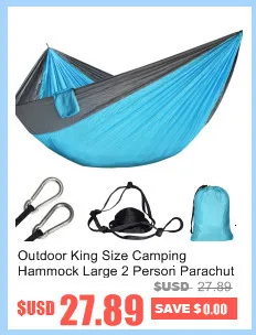 Camping Hammock Double Single Portable Hammocks with 2 Tree Straps Lightweight  Hammocks for Travel Beach Backyard Patio Hiking