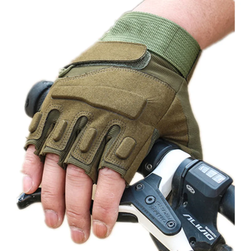 

Fingerless Riding Gloves Men Women Non-slip Bike Sports Gloves Outdoor Half Finger Mittens Motorcycle Driving Bicycle Gloves