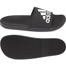 sitio liderazgo Todavía Пантолеты Adidas adilette CF + logotipo CBLACK/FTWWHT CG3425|Zapatillas| -  AliExpress