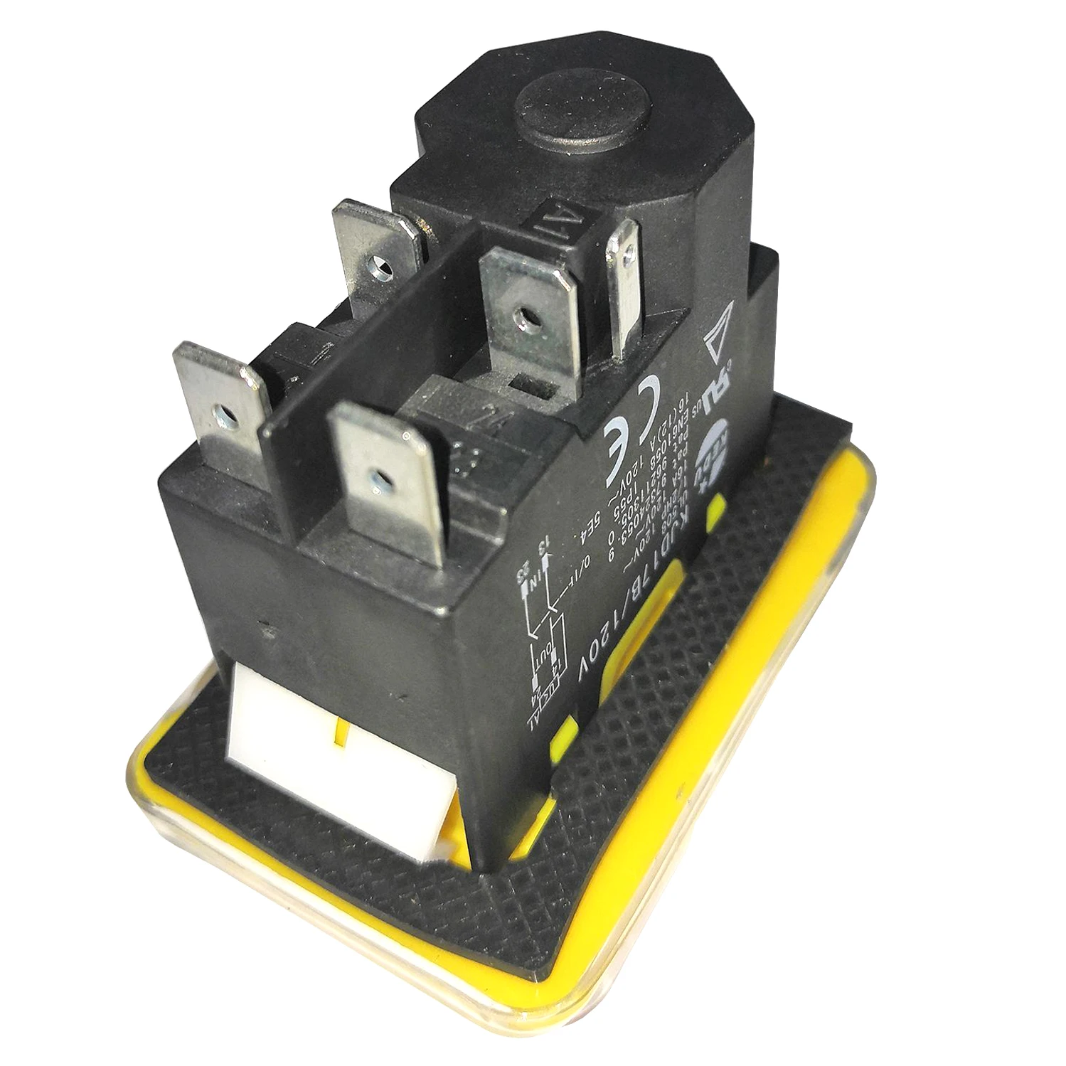 KJD17B/120 V KEDU 120 16A 5Pin 1/2HP Водонепроницаемая кнопка переключателя|Выключатели| |