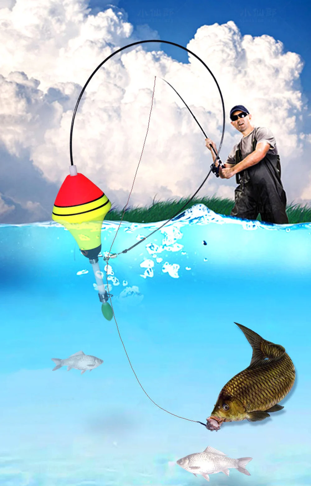 Terminal Tackle Hunting & Fishing Fishing Huakii EVA High Sensitivity