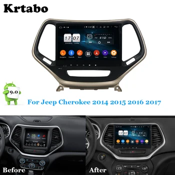 

Car radio Android multimedia player 4G RAM For Jeep Cherokee 2014 2015 2016 2017 Car touch screen GPS Support Carplay