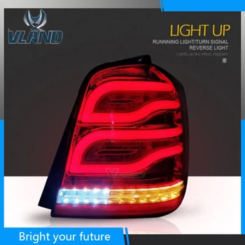 

VLAND LED Tail Light for Toyota Highlander Kluger 2001-2007 LED Strip Rear Lamp Signal Brake