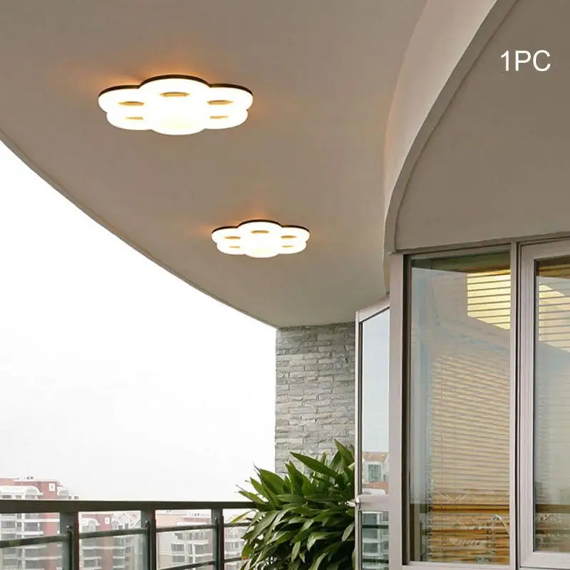 E27 Светодиодный светильник для помещений, практичный, супер яркий, декоративный, современный, форма цветка сливы, легкая установка, энергосберегающий светодиодный светильник для дома