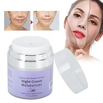 

50g Retinol Hydrating Night Cream Moisturizing Anti-Wrinkle Nourishing Facial Cream