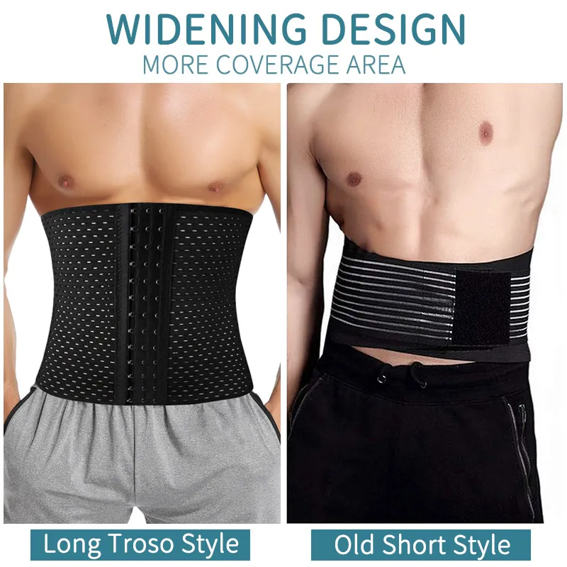 Men's High Compression Waist Trainer Slimming Belt