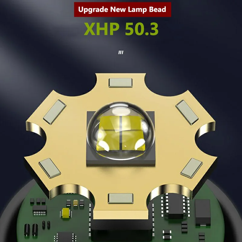 Most powerful flashlight 5 Modes usb Zoom led torch xhp50 18650 or 26650 battery Best Camping, Outdoor - Image 3