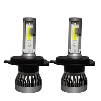 

Hot 2Pcs- LED Headlight Auto Headlamp Mini1-H4 / HB2 / 9003 Conversion Kit High Beam