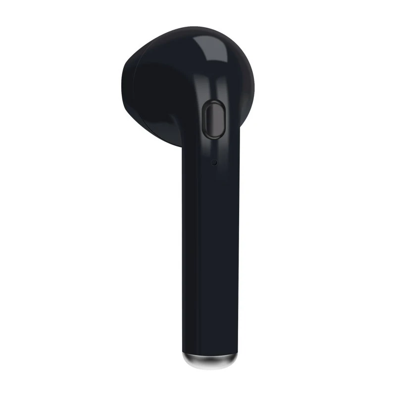 I7s TWS мини беспроводные Bluetooth наушники с микрофоном для Iphone Xiaomi всех смартфонов i10 i12 стерео наушники-вкладыши - Цвет: Single Black