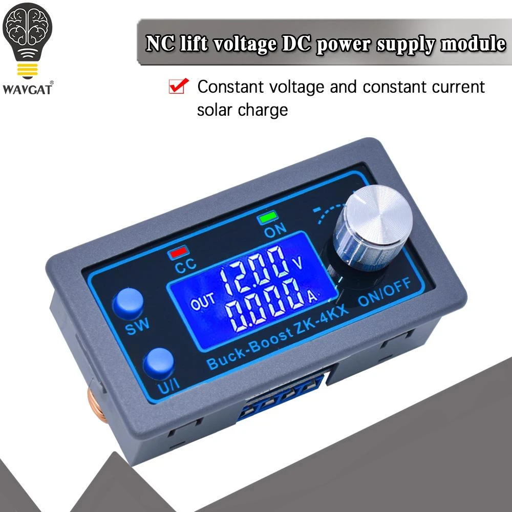 Zk4kx Dc Dc Buck Boost Converter Cc Cv 0.530v 4a 5v 6v 12v 24v Power