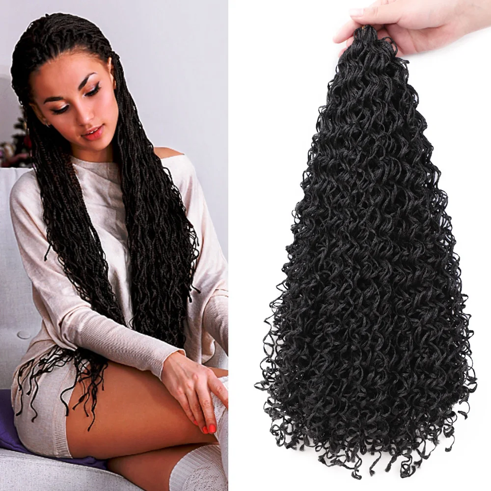 

Black Star Hair Wave Micro Zizi Box Braids Crochet Hair Colorful Synthetic Braiding Hair Extensions Zizi Braids for Halloween