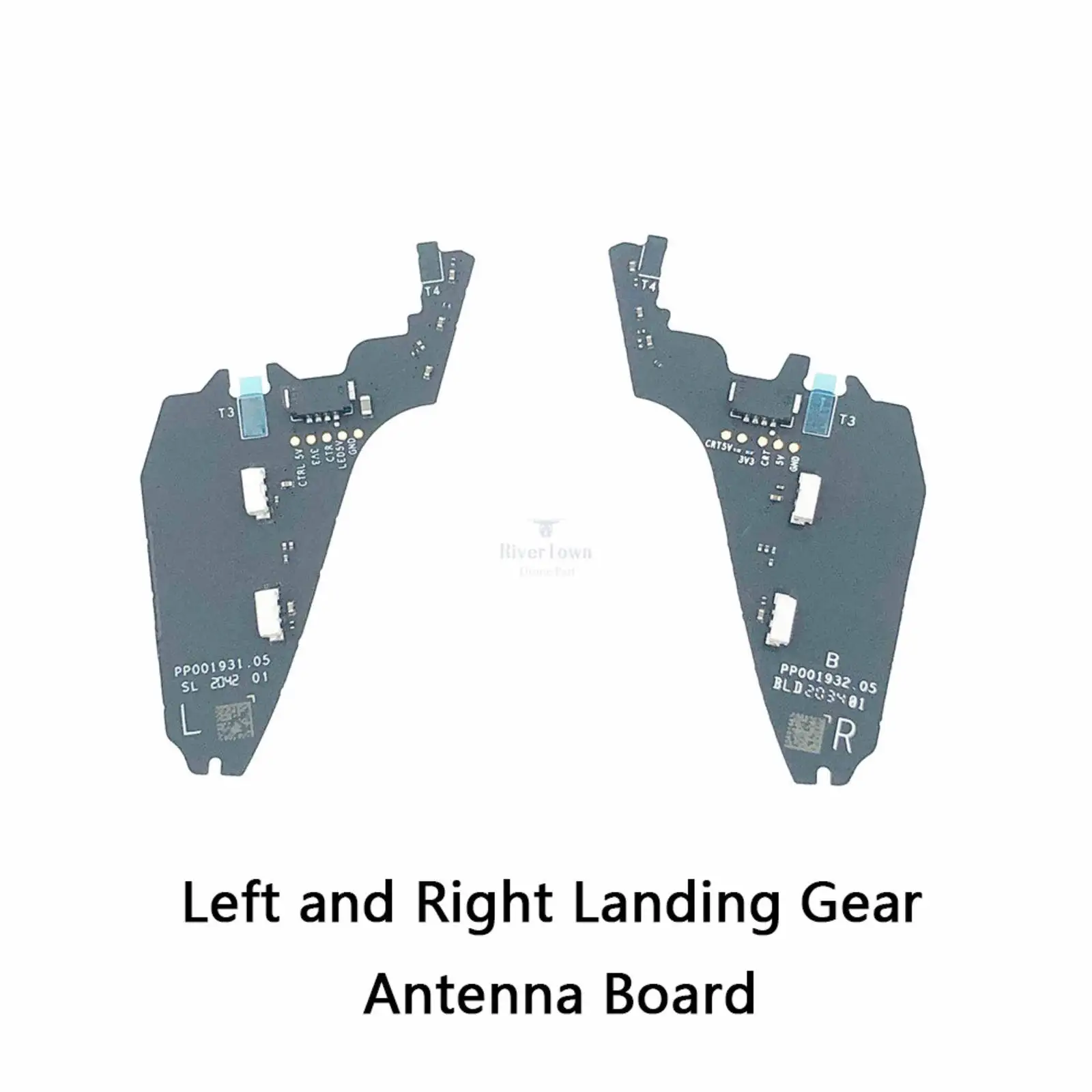 Genuine DJI FPV Arm Part-Left/Right Front/Rear Arm Shell Landing Gear / Antenna Board Back Arms Spare Parts for Replacement