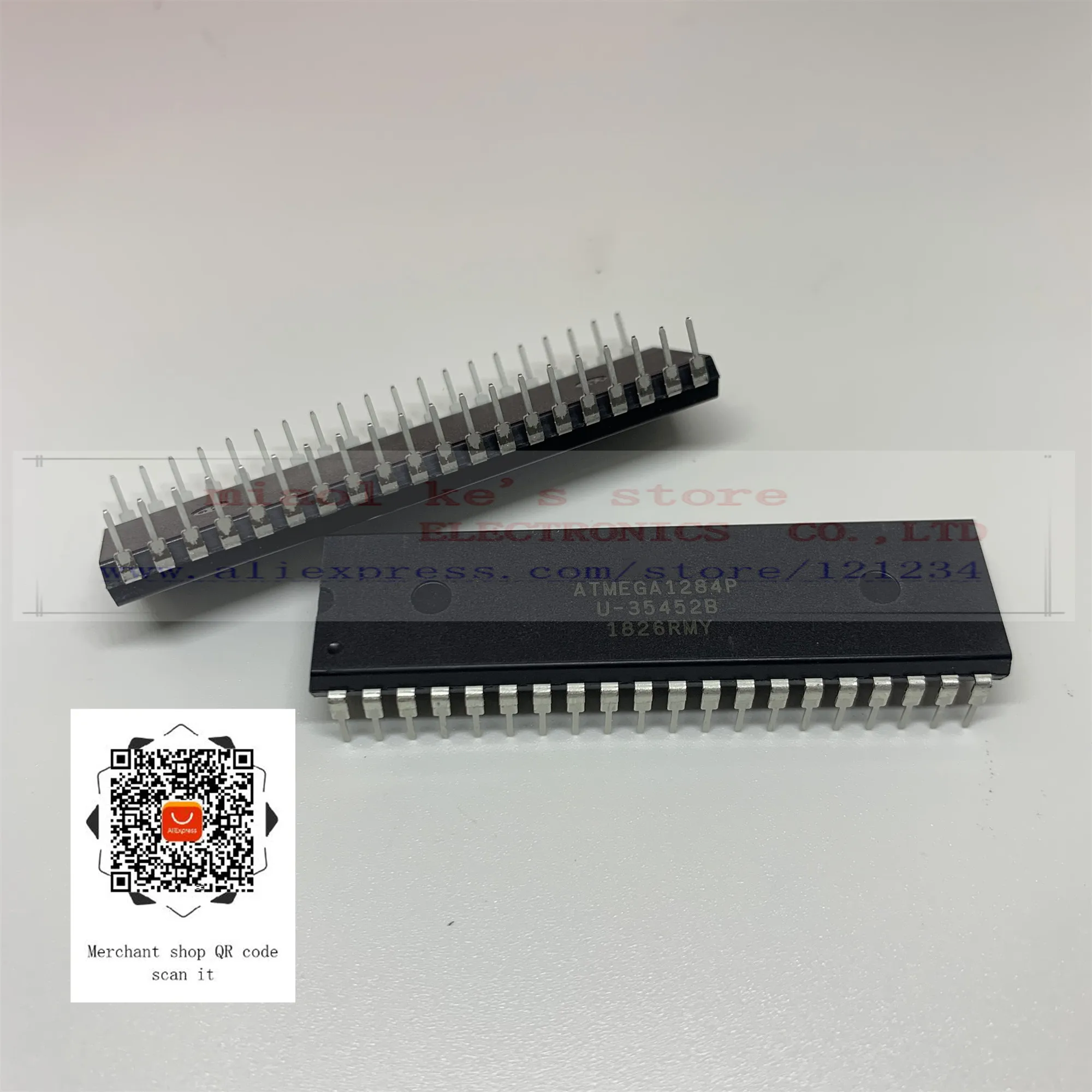 [1 шт./1 партия] 100% Новый оригинал ATMEGA1284P U PU - IC MCU 8 бит 128 Кб FLASH 40DIP | Электронные