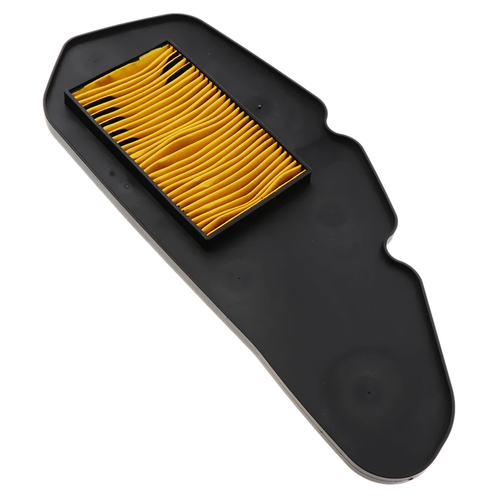 2pcs Repair Part for Honda PCX 150 Motorcycle Accessories Air Cleaner Replacement Filter Element, Yellow+Green