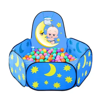 

Foldable Baby Star Moon Balls Pool Pit Indoor Outdoor Children Baby Toy Game Play House Kids Gift Play Tent With Ball Frame