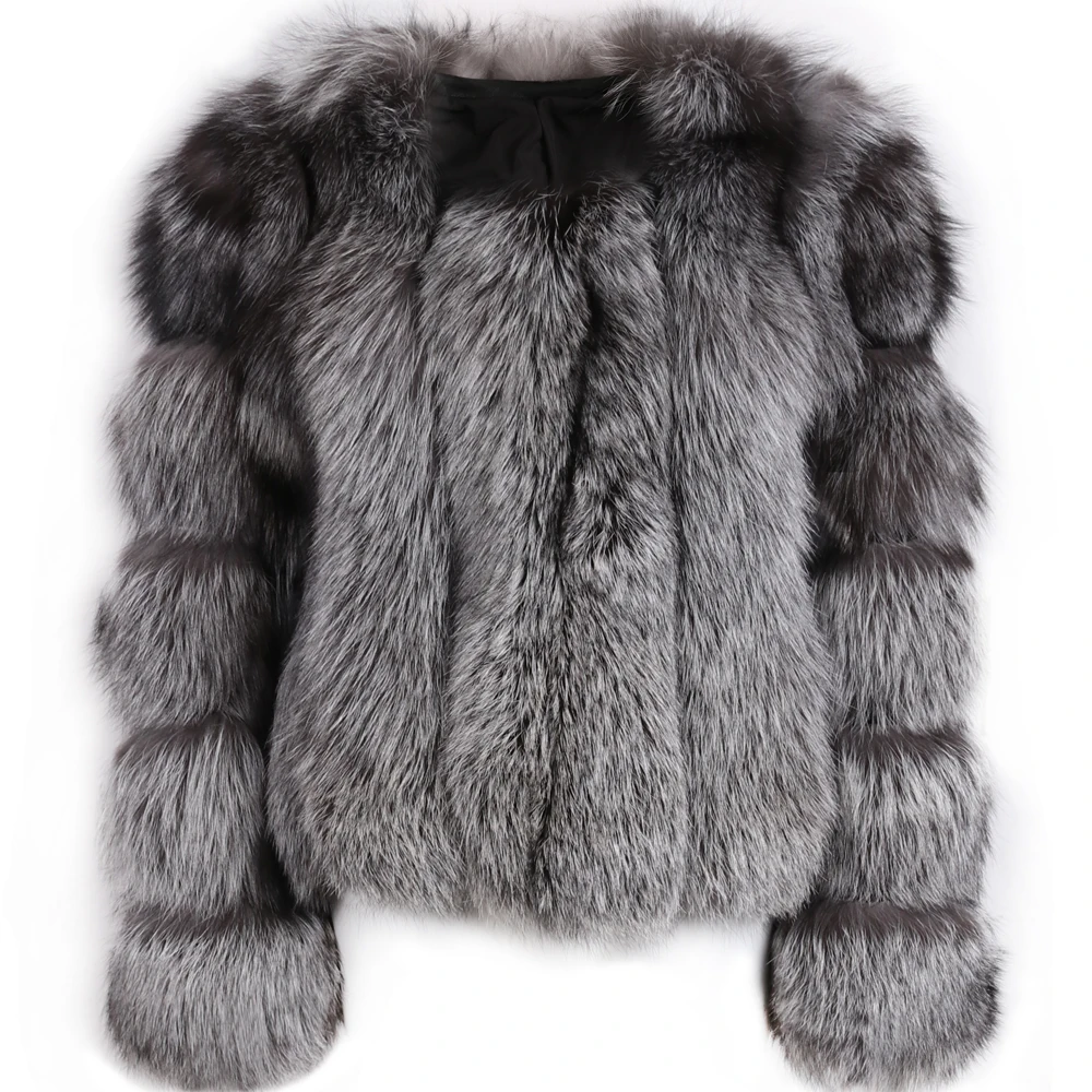 

real fur coat women natural fur coat ladies fox fur coat