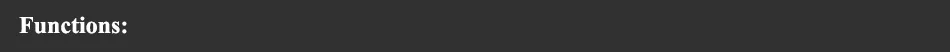Function