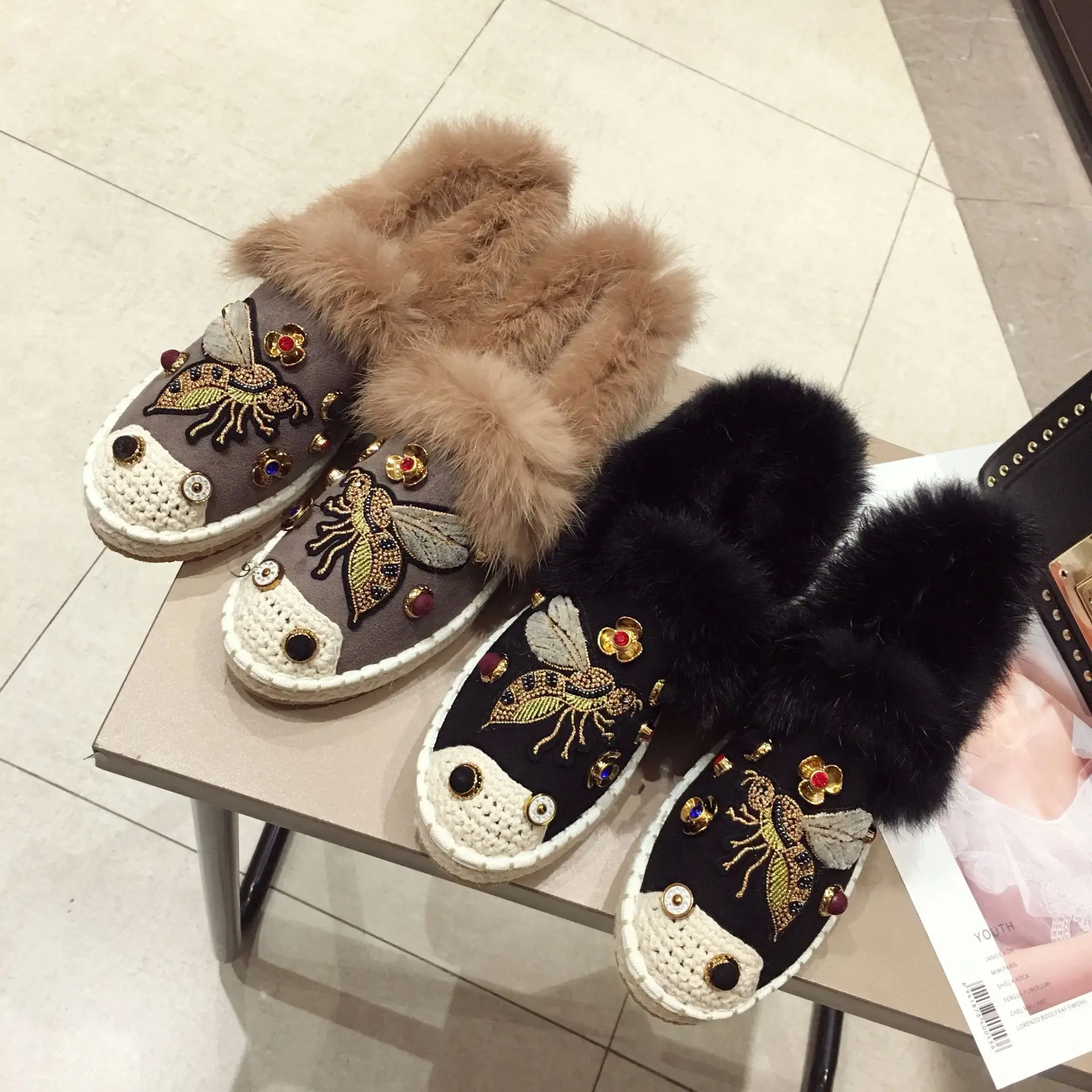 

Loafers Fur 2019 Fashion Women's Round Toe Casual Woman Platform Shoes Autumn Modis Moccasin Nurse Fall New Fisherman Basic