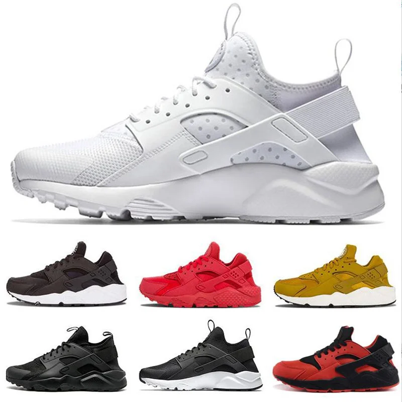 Мужские и женские кроссовки для бега huarase 4 0 1 тренировочные трех цветов белого