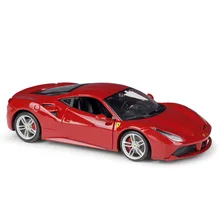 

1:24 488 GTB Alloy models Simulated Model Toys Diecast Model Sports Car Diecast Toy Vehicles For Kids Gifts