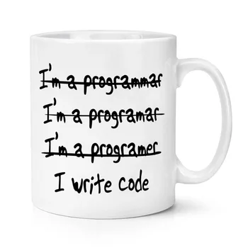 

I Write Code Programmer Coffee Mug 11 OZ