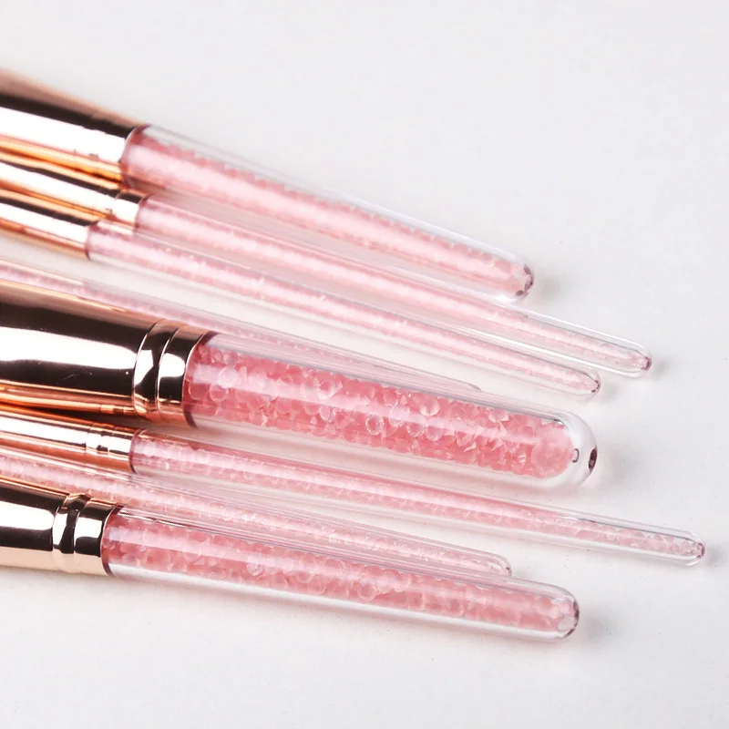 8 шт. Pinks Quicksand набор кистей для макияжа из искусственного ворса консилер супер мягкая Кисть для макияжа FM88