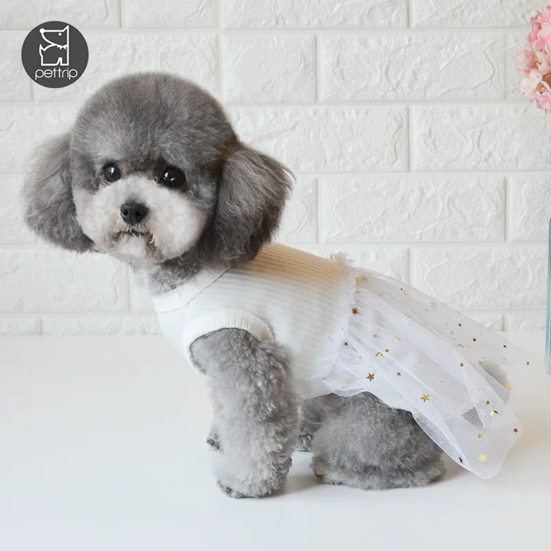 Spring And Summer New Style Dog Skirt Pet Skirt Dog Clothes Pet Clothes Small Dog Clothes Dog Vest