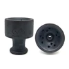 New Black Ceramic Hookah Bowls Shisha Accessories Large 13 Holes 1