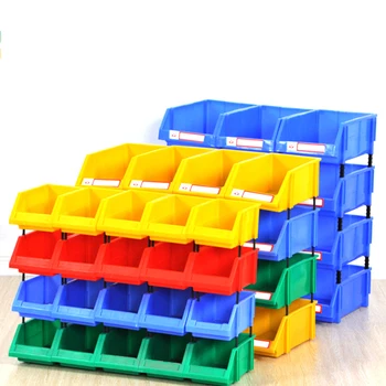 

Plastic part box classify storage box bin in ecommerce warehouse garage classify storage box