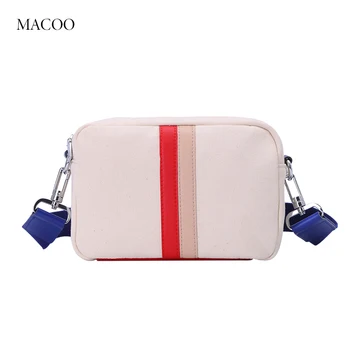 

New fashionable and lovely canvas bag for women with collage style collage color bag single shoulder shoulder slant canvas bag