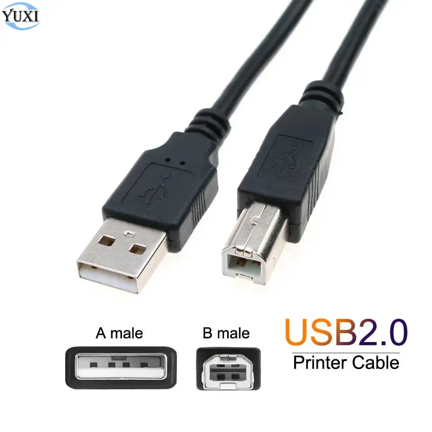 Юйси USB 2 0 высокоскоростной a b кабель Папа папа syn данных для Canon Brother samsung Hp Epson
