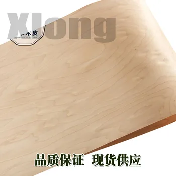 

L:2.5Meters Width:55cm Thickness:0.5mm Natural Maple Veneer Solid Maple Veneer Rotary Cut Maple USA