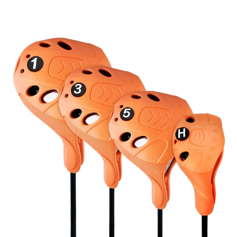 

Golf Head Cover Set for Drivers Fairway Woods Hybrid Golf Club Cover