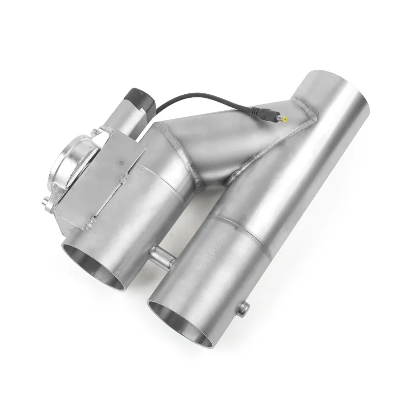 Universele Dubbele Klep Elektrische Uitlaat Uitgesneden Klep Uitlaatpijp Uitlaat Kit Met Draadloze Afstandsbediening (Color : 3 inch(76mm