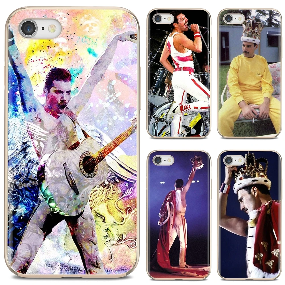Мягкий чехол Freddie Mercury Queen band для Huawei Y6 Y5 2019 Xiaomi Redmi Note 4 5 6 7 8 Pro Mi A1 A2 A3 6X 5X 7A | Мобильные