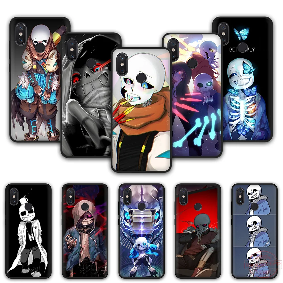 Модный мягкий силиконовый чехол для телефона WEBBEDEPP Undertale Sans Xiaomi Mi 6 8 A2 Lite A1 F1 9 MAX 3 SE |