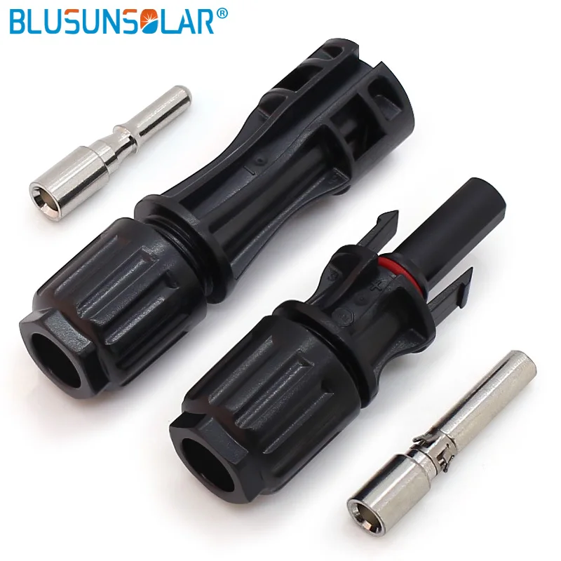 

500 pairs 25 years guarantee PPO for 10mm2 cable PV solar connector TUV/UL IP67 standard MC4 solar connector adaptor LJ0130