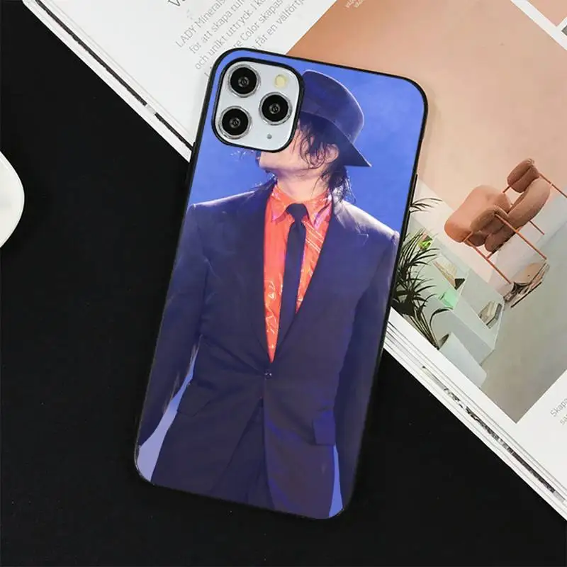 YNDFCNB Michael jackson Phone Case for iPhone 11 12 pro XS MAX 8 7 6 6S Plus X 5S SE 2020 XR cover