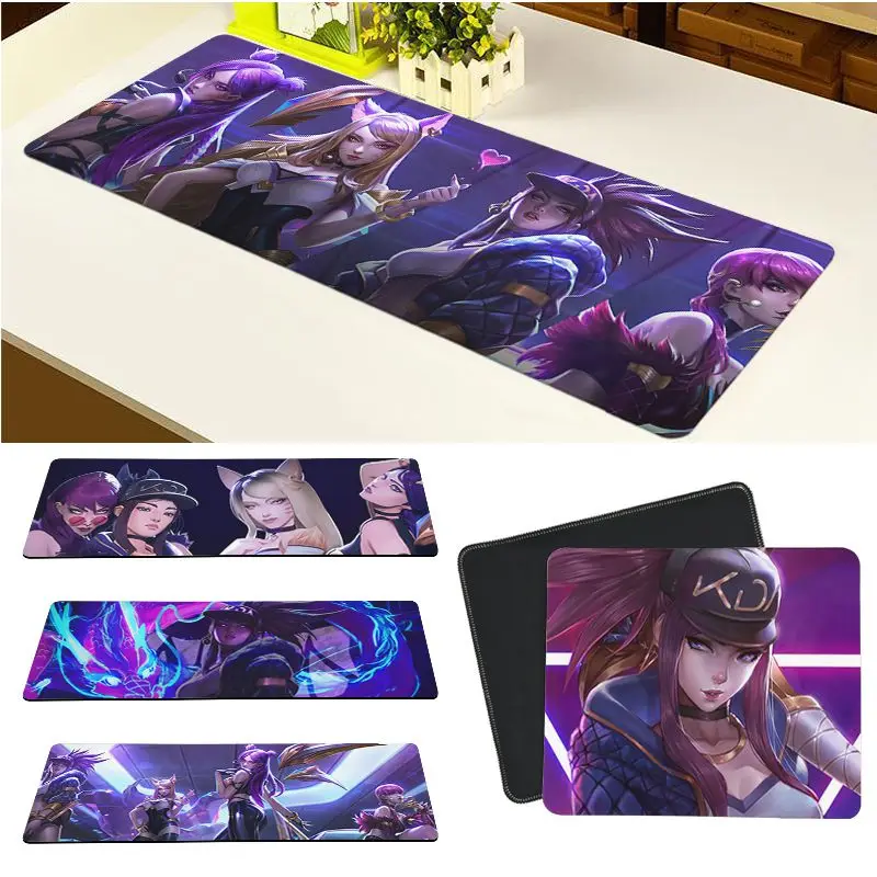 

Maiya High Quality League Of Legends KDA Comfort Mouse Mat Gaming Mousepad Rubber PC Computer Gaming mousepad
