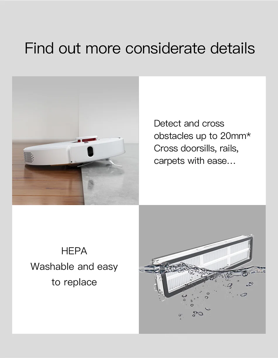 Eu Dreame D9 Robot Vacuum And Mop Cleaner, Lidar Navigation Robot