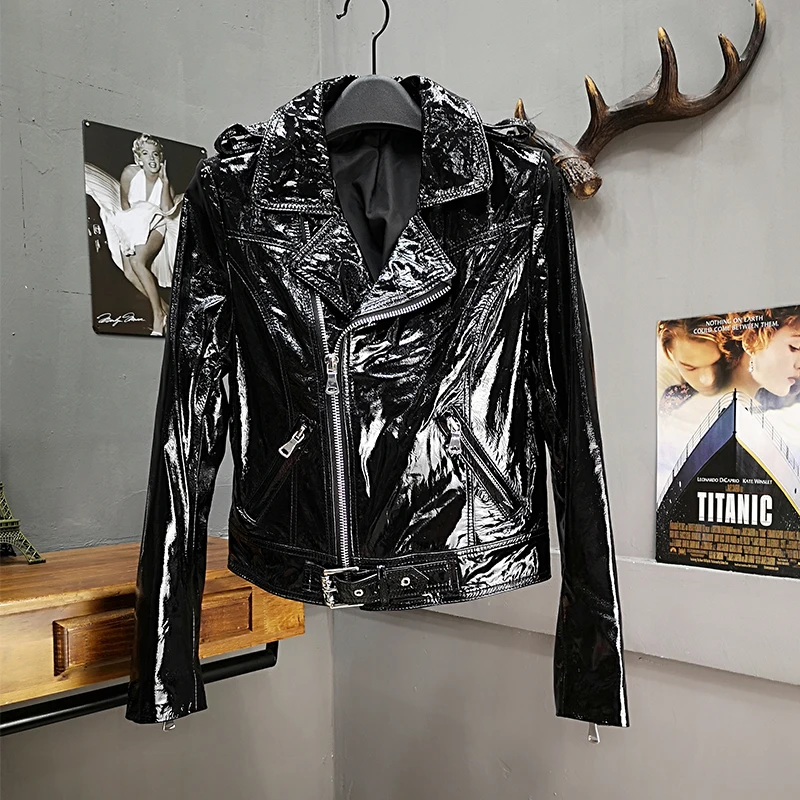 patent jacket womens