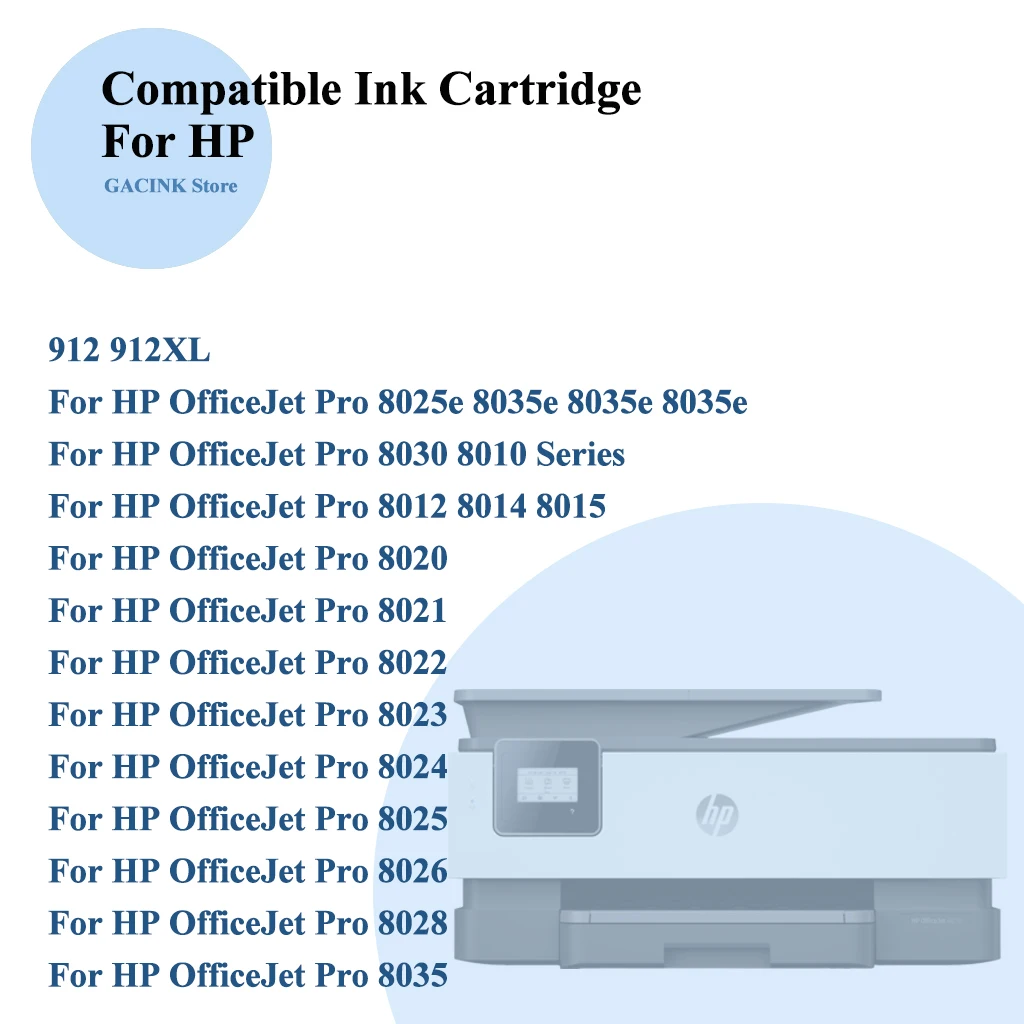 GACINK 912 912XL Kartrid Tinta 
