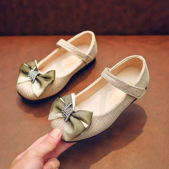 

Wholesale In Bulk 2020 New Princess Girls Shoes Bead Mary Janes Flats Fling Princess Shoes Baby Dance Shoes Kids Sandals