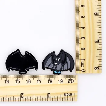 

10 pcs Soft PVC Red/Blue Gamepad Monkey Crocodile Bat Horse Cat Geckos Handmade Craft Accessory Glue/Sewing On Patches