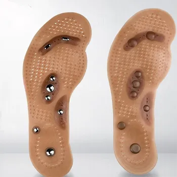 

1Pair Magnetic Insoles Slimming Therapy for Weight Loss Massage Foot Care Shoes Mat Pad Insole Wholesale Soles