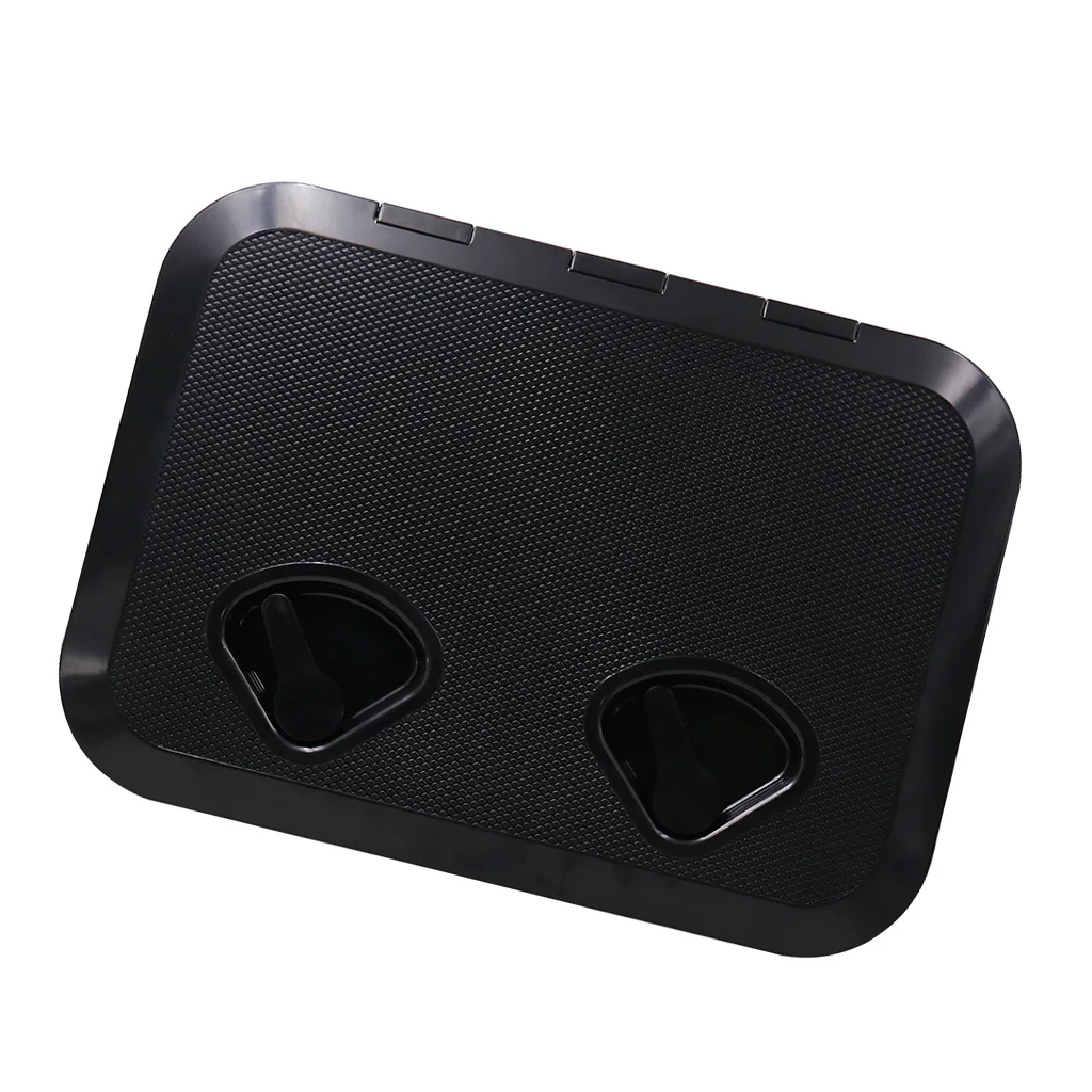Black Inspection Access Plastic Hatch with Lid for Caravan / Boat /RV NEW Black Inspection Access Plastic Hatch with Lid for Caravan / Boat /RV NEW