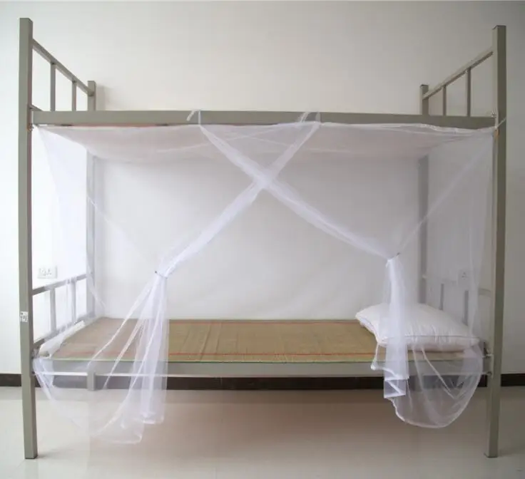New Home Mosquito Net Pure Color Special Secret Lightweight Fashion Bedding High Quality Durable 4 Corner Compact Mosquito Net mosquito net