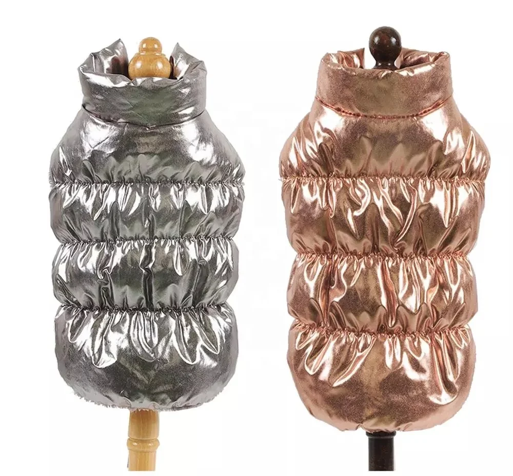 Warm Fleece Winter Dog Coat Imbottito Vest Coat Puppy Cat Pet Cappotti Abbigliamento