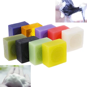 

1pc Handmade Soap Skin Remove Acne Deep Cleansing Face Hair Care Bath Natural Organic Herbal Essential Oil Soap Whitening